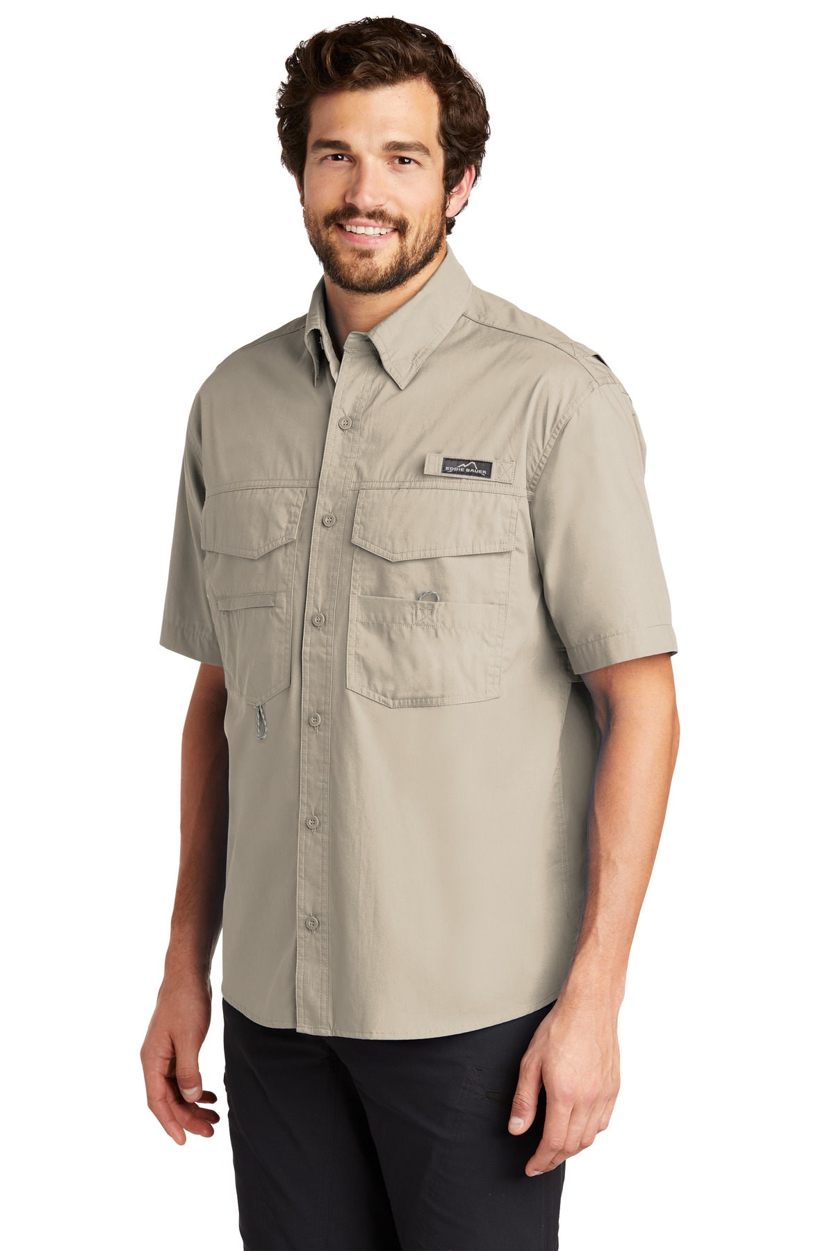 Eddie Bauer - Short Sleeve Fishing Shirt. EB608 7