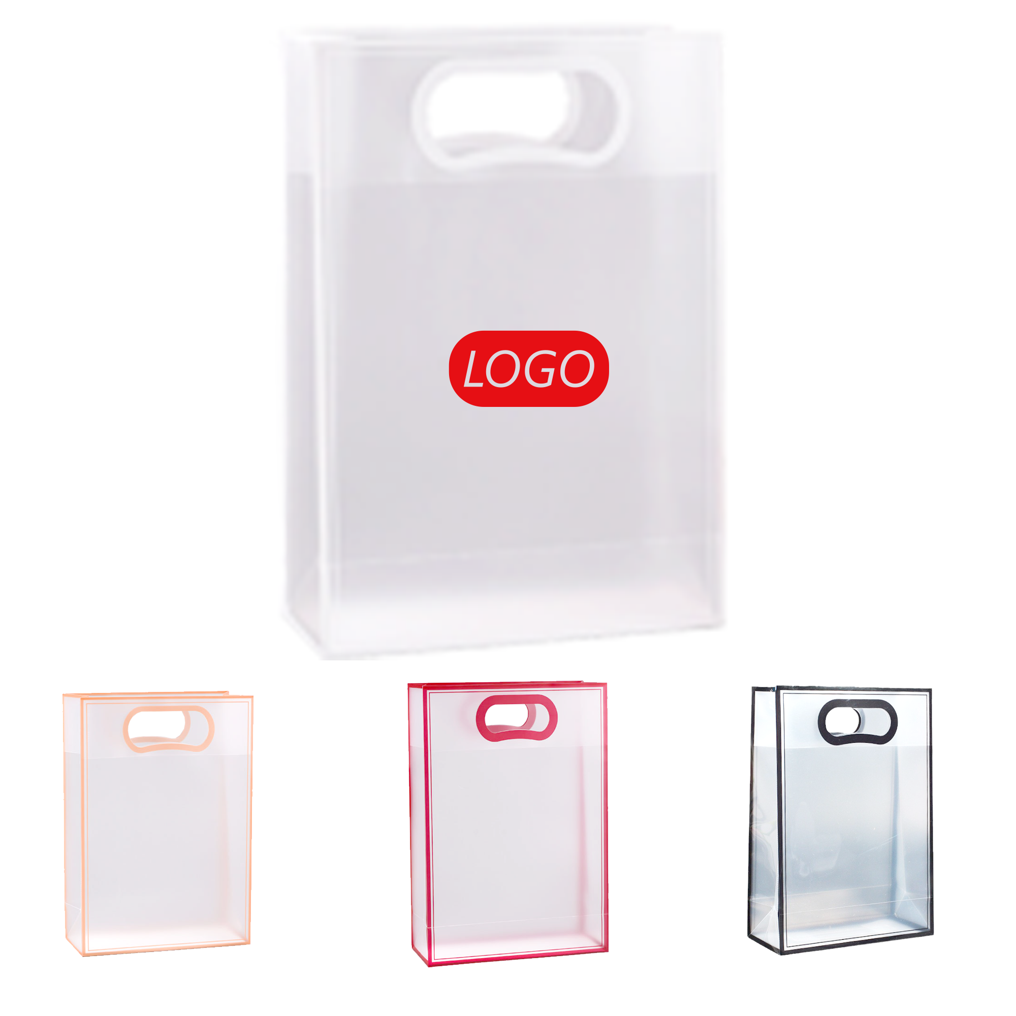 Frosted Translucent PP Tote Bag 4