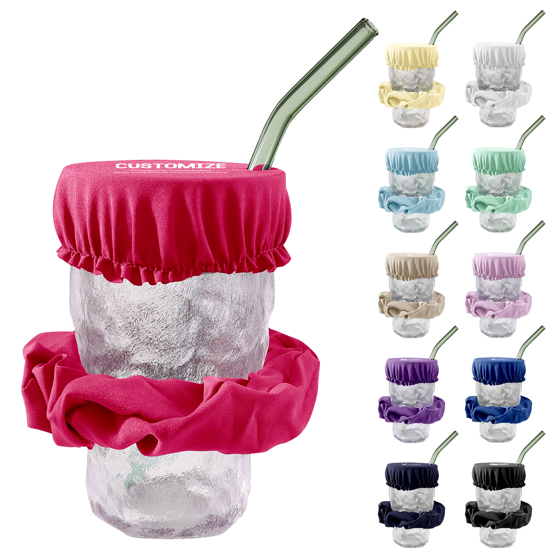 Colon Hair Loop Cup Lid Set 13