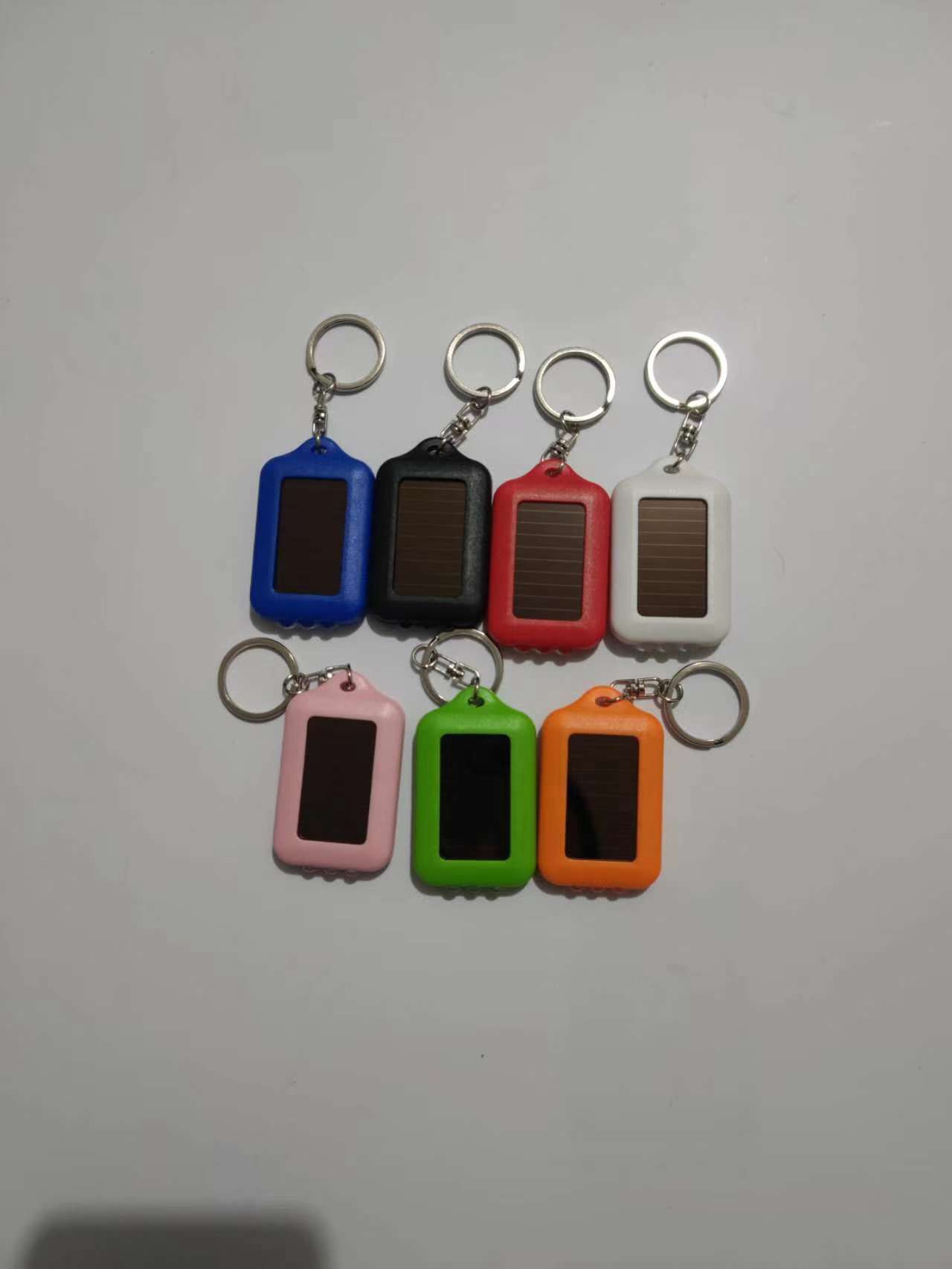 Solar LED Flashlight Keychain 15