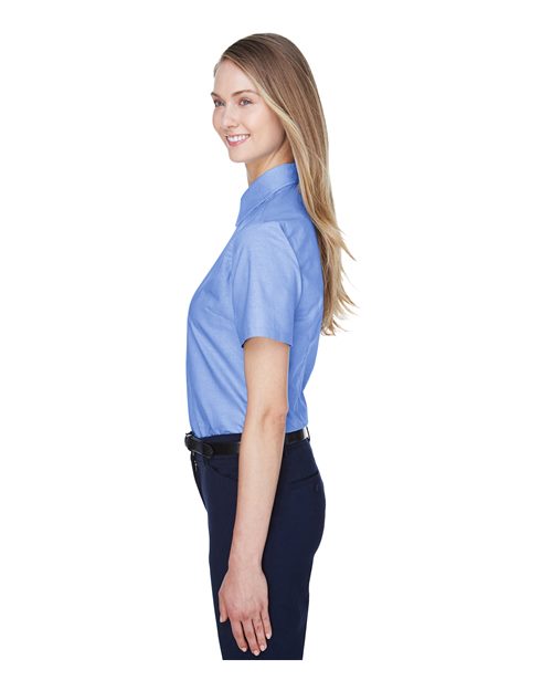 Women's Stain-Release Short Sleeve Oxford Shirt - M600SW 9