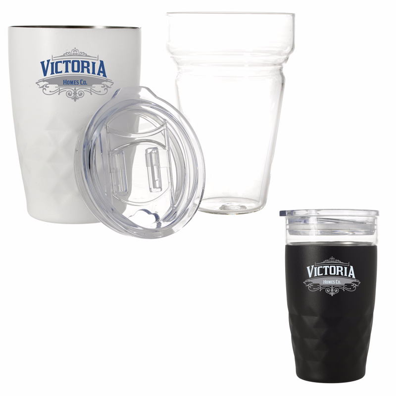 Howard Glass Vacuum Tumbler - 14 oz. 15