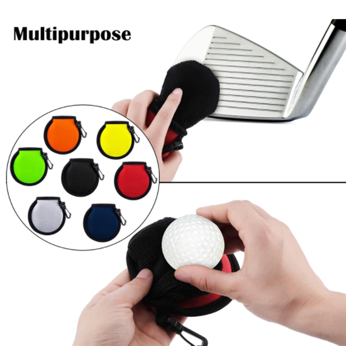 Golf Ball Cleaner Pouch Pocket 3