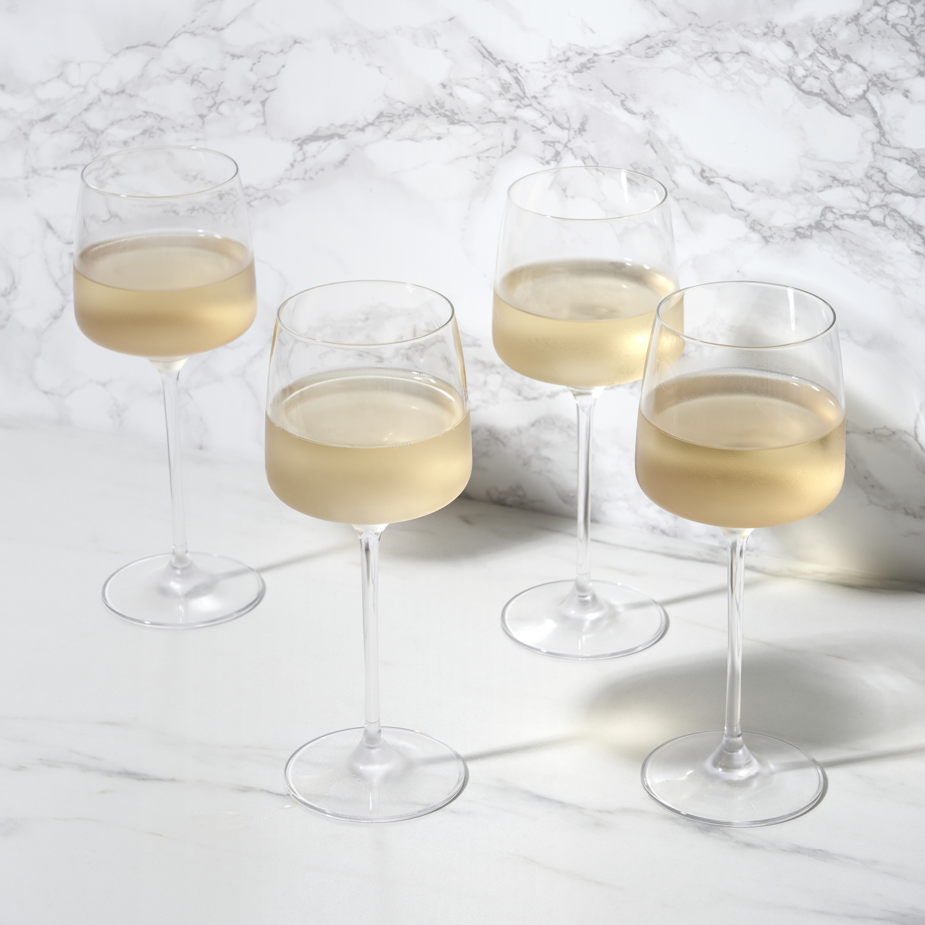 Viski® Reserve Julien Crystal Chardonnay Glass, set of 4 9