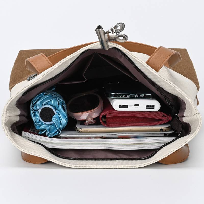 Canvas Shoulder Backpack 1