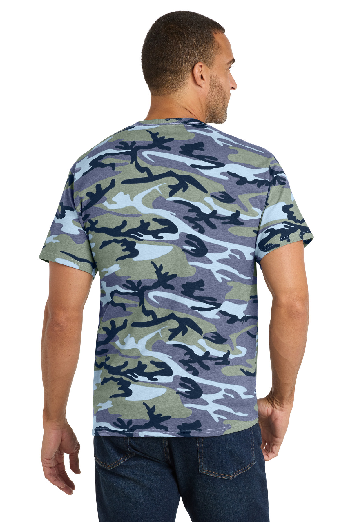 Port & Co Core Cotton Camo Tee. PC54C 24