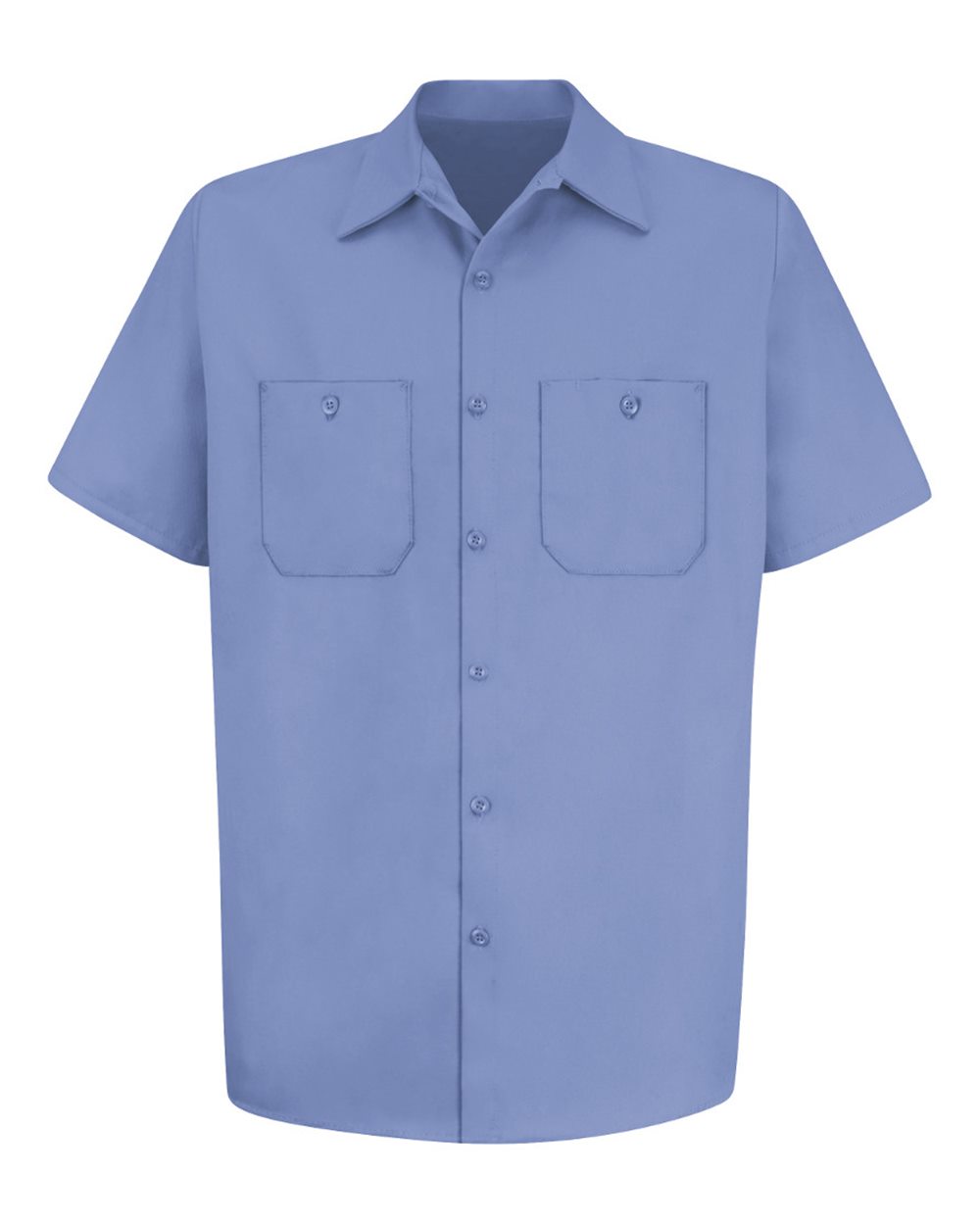 Men's Tall Cotton Short Sleeve Uniform Shirt - SC40T 15