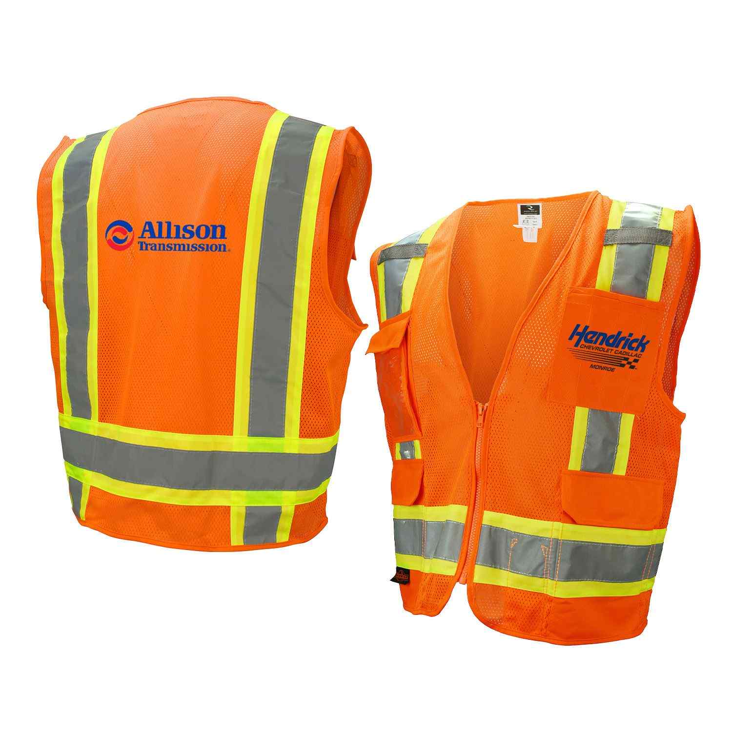 Class 2 Safety Vest With Extra Pockets 8