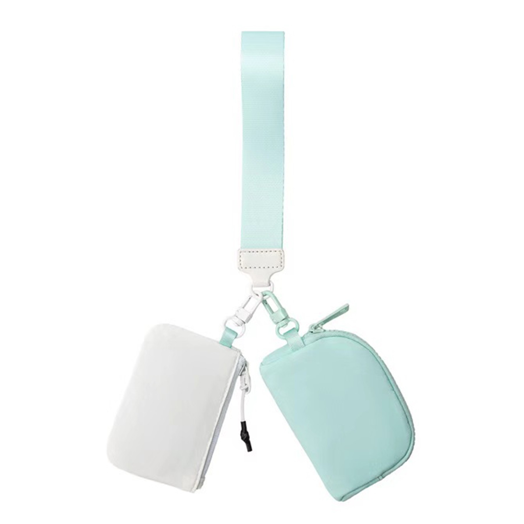 Dual Pouch Wristlet Wallet for Women 11