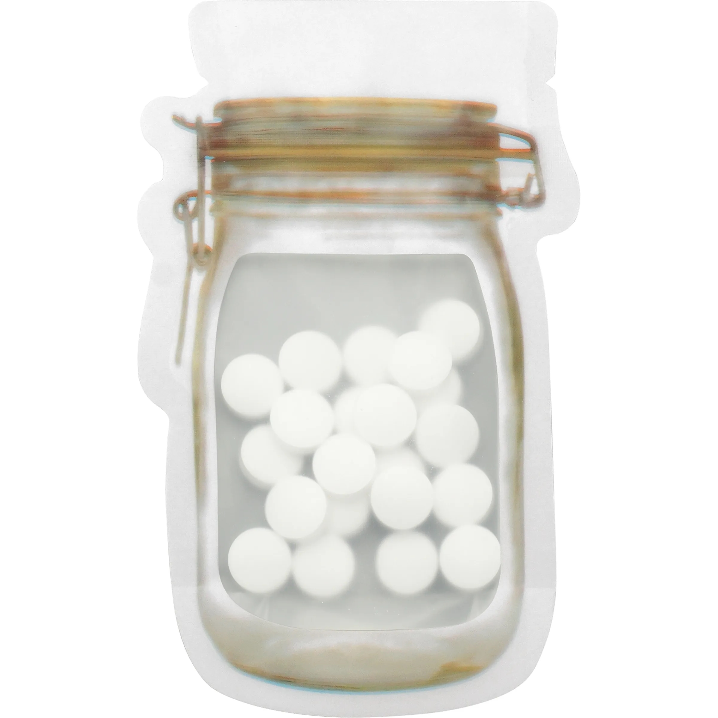 MASON JAR BAG OF CANDY 16