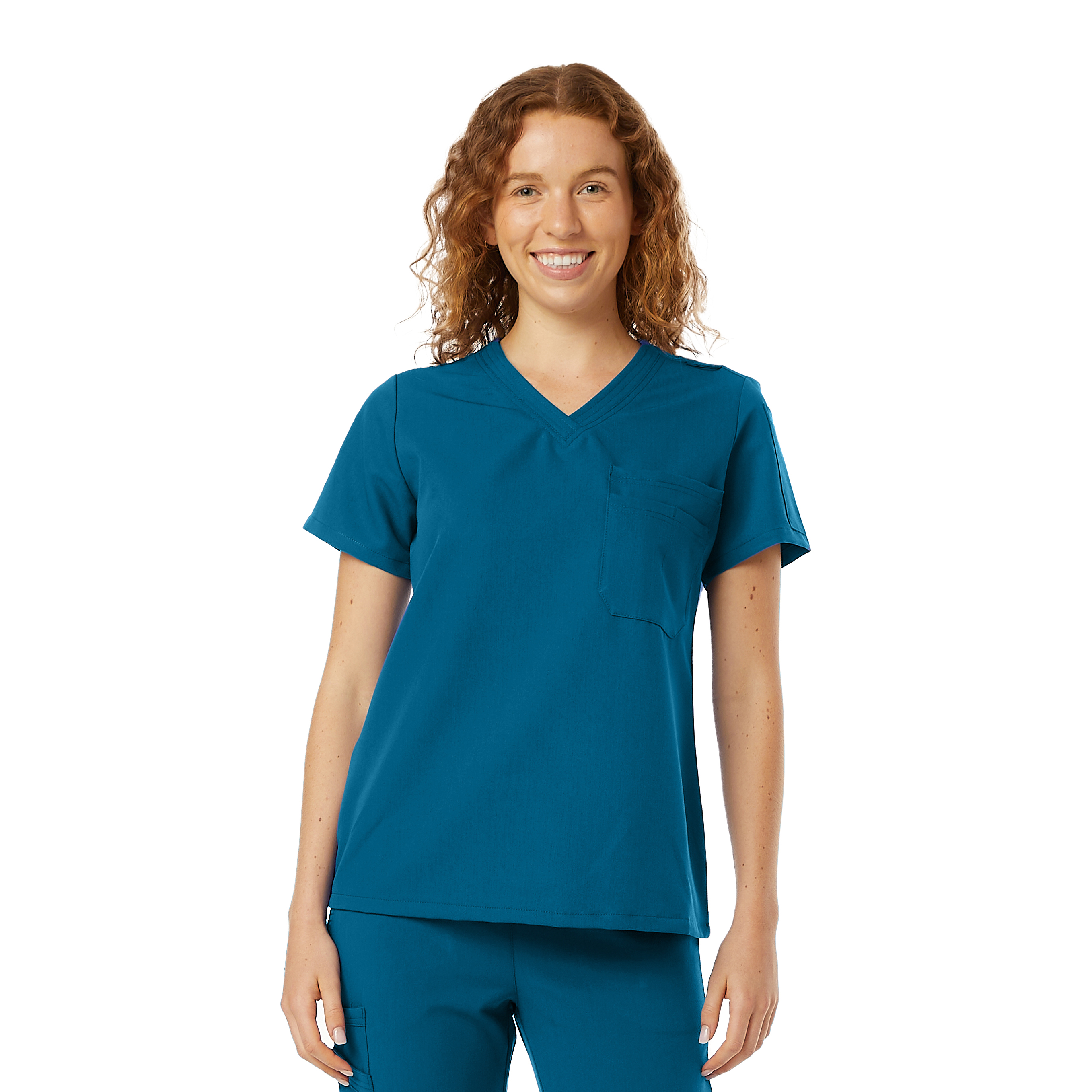 Womens WYND Tuckable Scrub Top 7