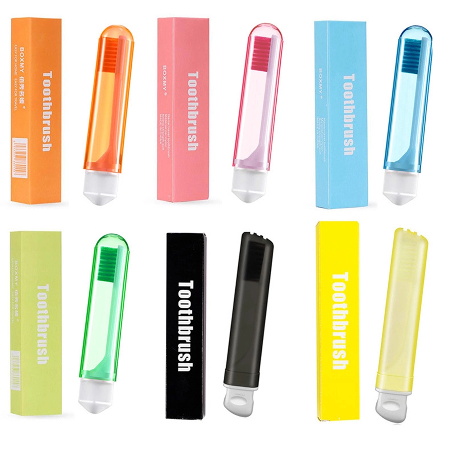 Portable Travel Toothbrush Set 2