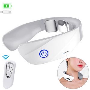 Rechargeable Electric Pulse Neck Massager With Remote Control 7