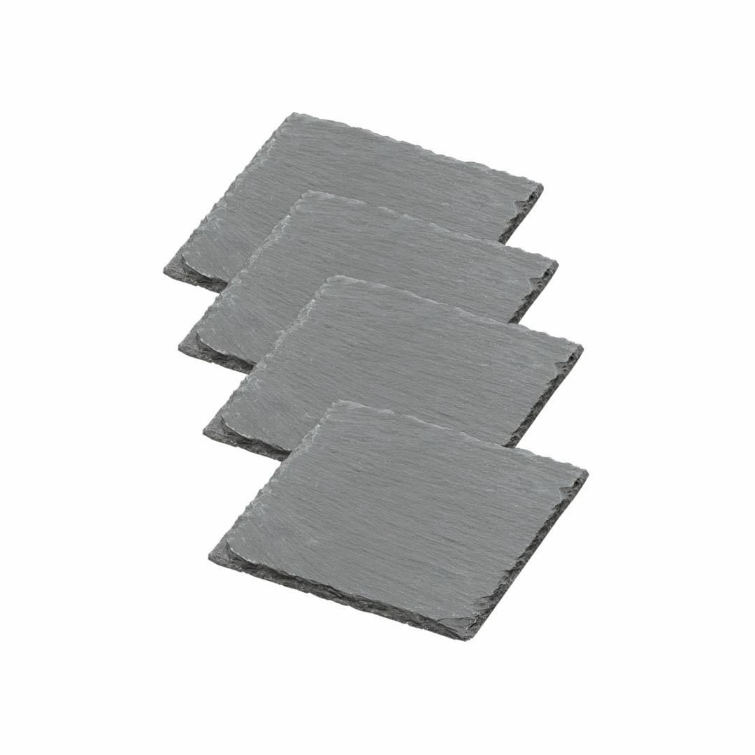 Hemingway Slate Coaster Set - 4pc 3