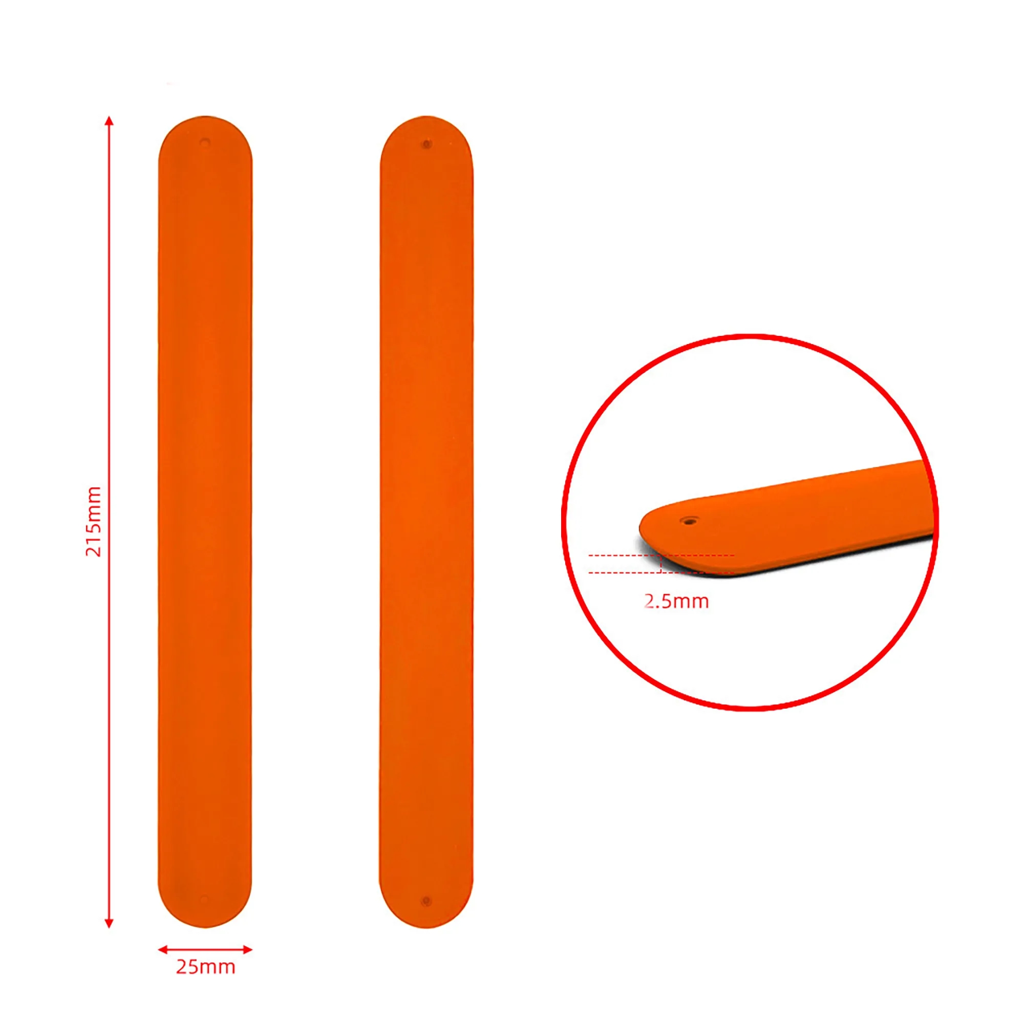 Silicone Slap Bracelet MOQ 100PCS 3