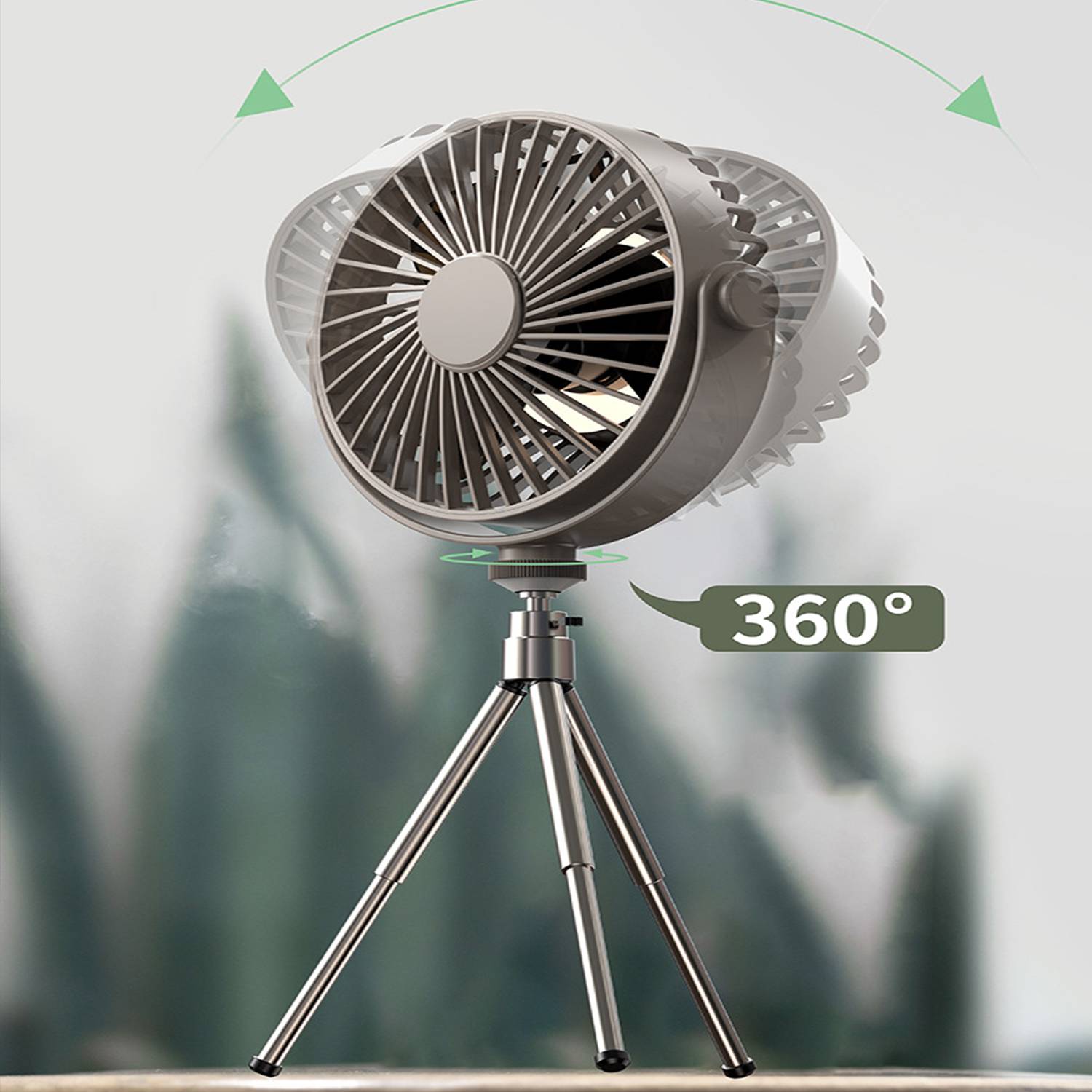Outdoor Camping Night Light Usb Fan 6