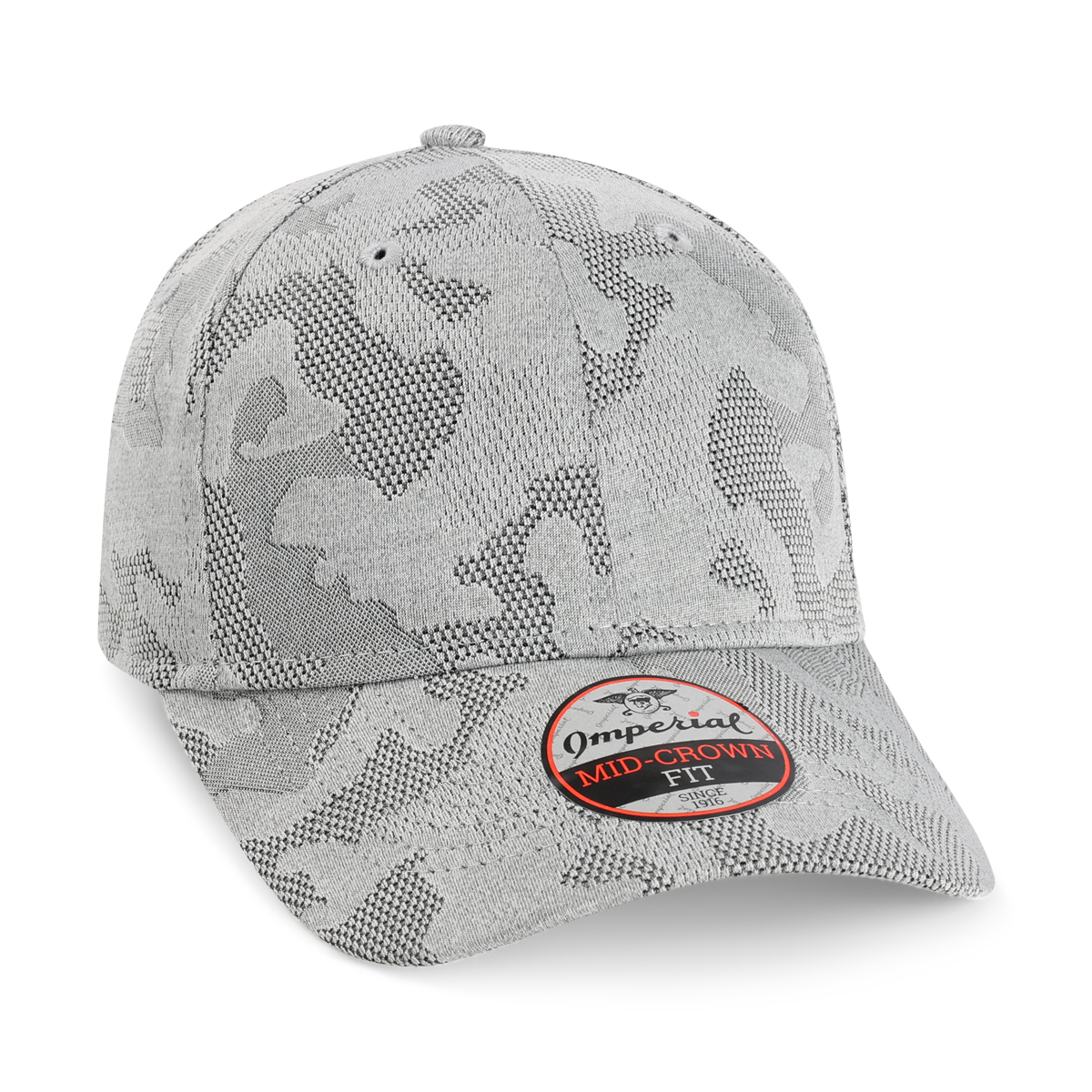 Imperial 4062 5-Panel The Oglethorpe Performance Tonal Camo Knit Cap with Patches or Embroidery 25