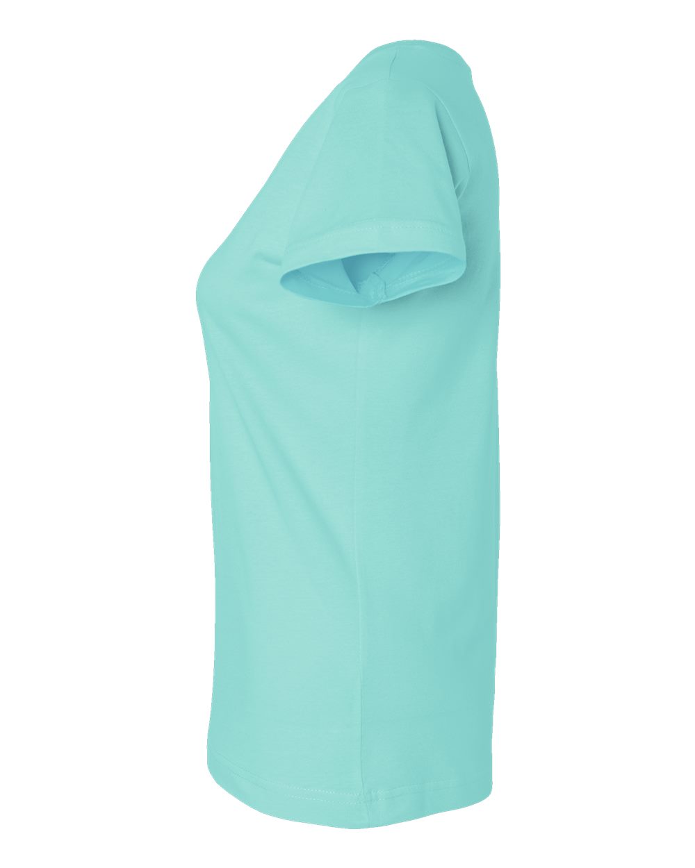 Women's Fine Jersey V-Neck Tee - 3507 60