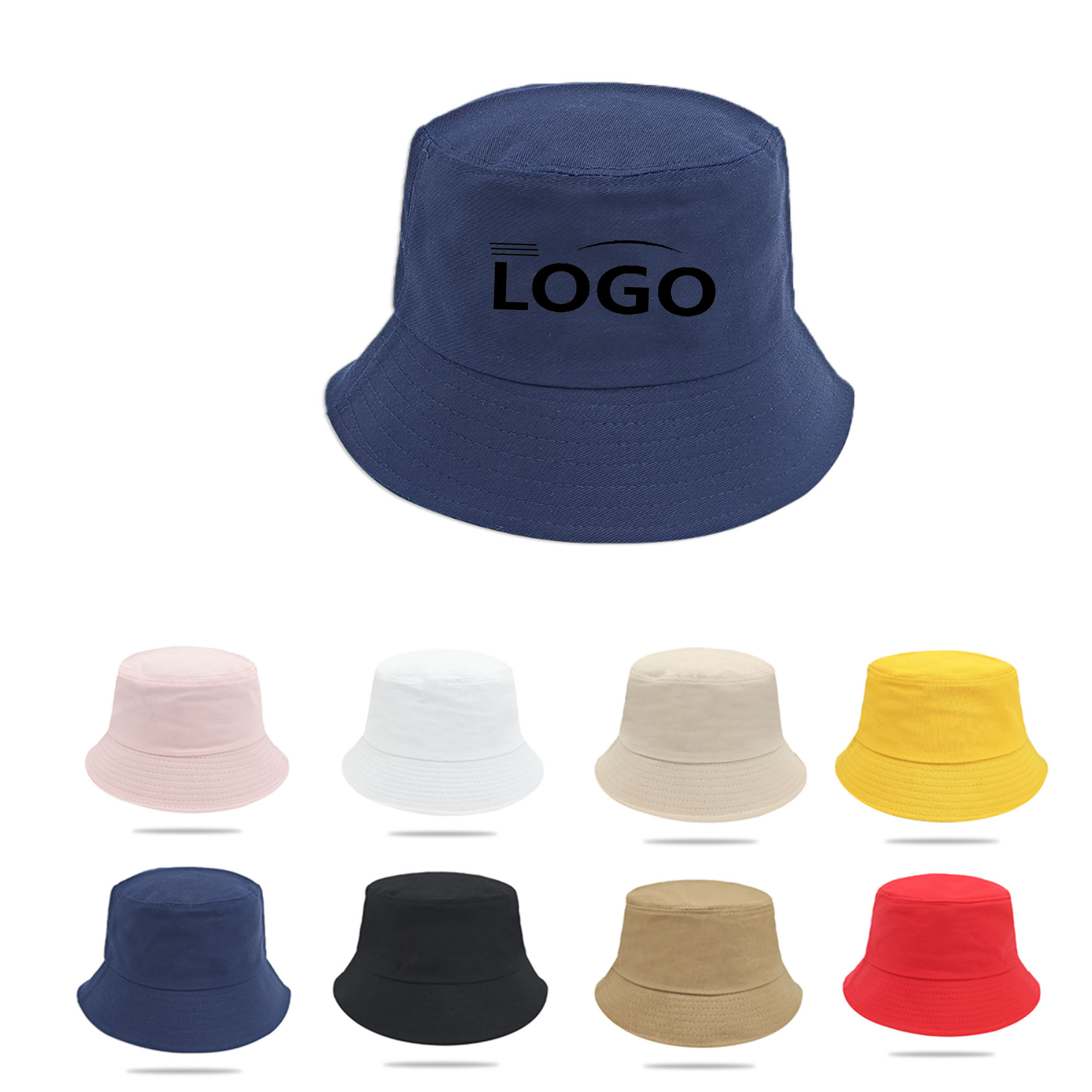 Embroidered Pure Cotton Bucket Hat 3