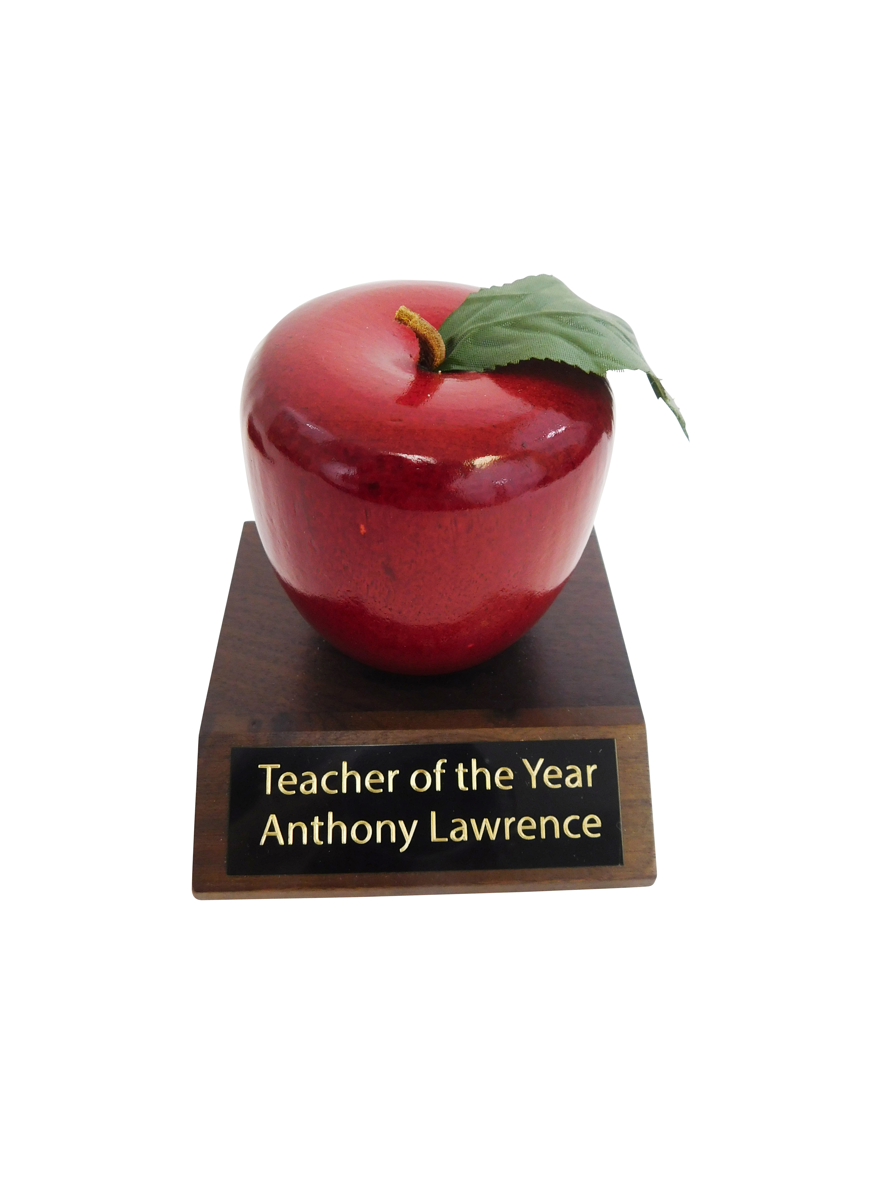 Apple Trophy with Custom Imprint 2