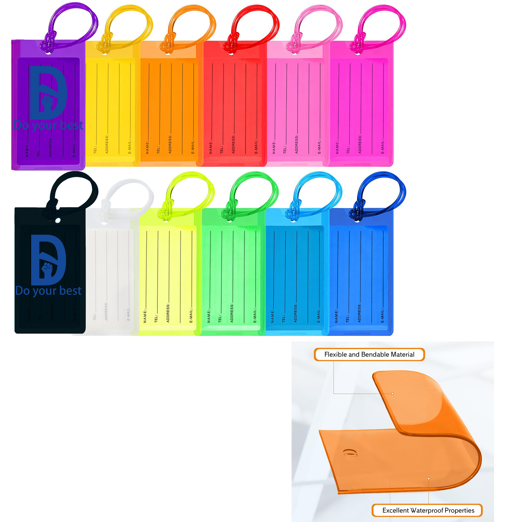 Luggage Essential Tag for Travel 4