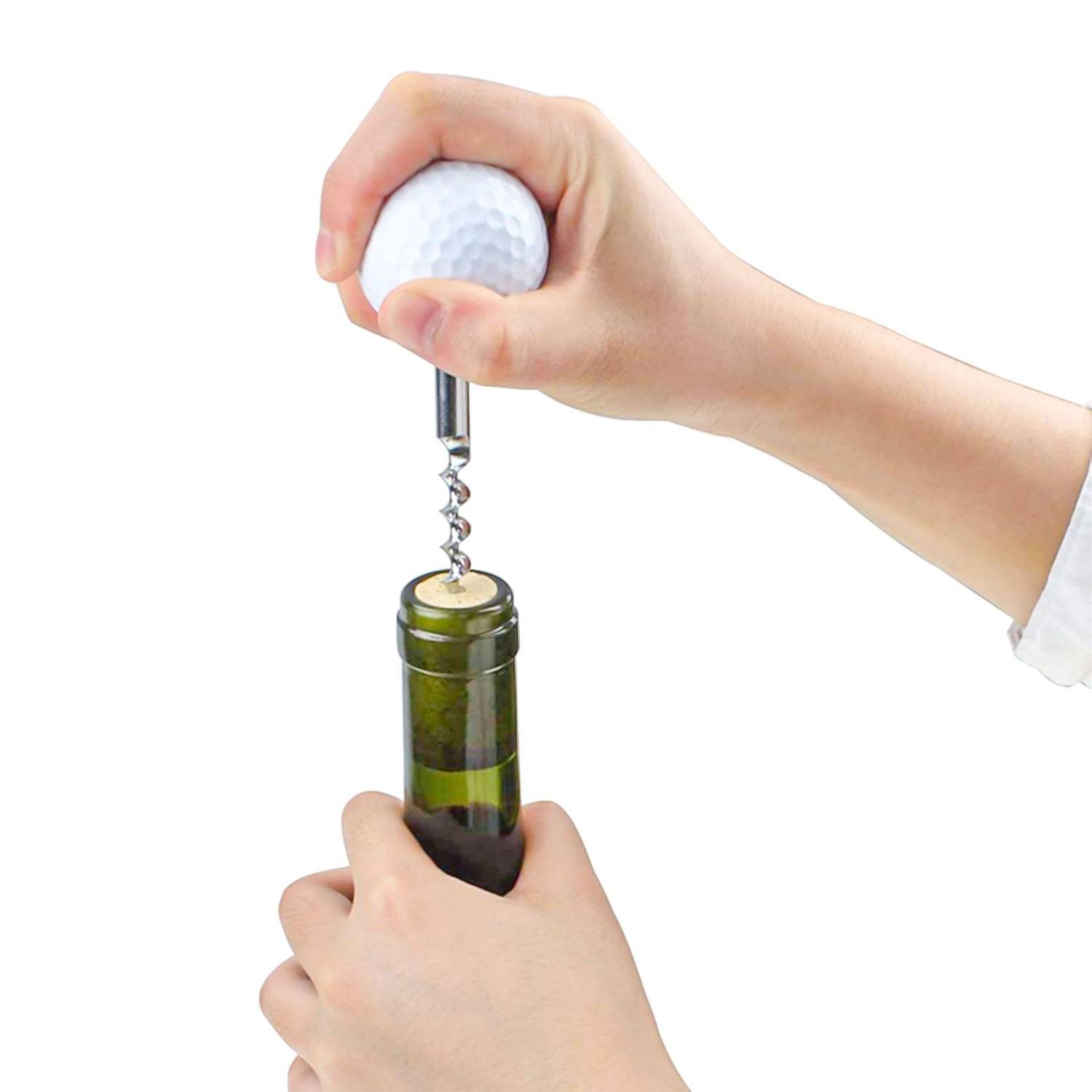 Golf Ball Wine Bottle Opener 3