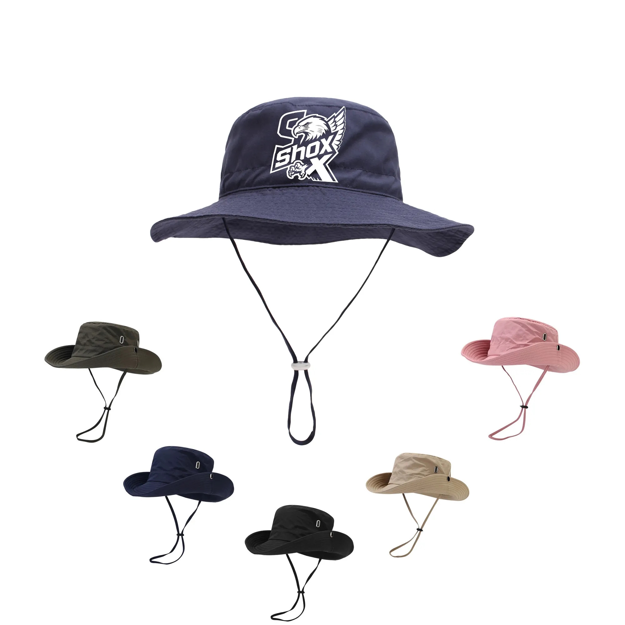 MOQ 5 Outdoor Sunscreen Fisherman Hat 3