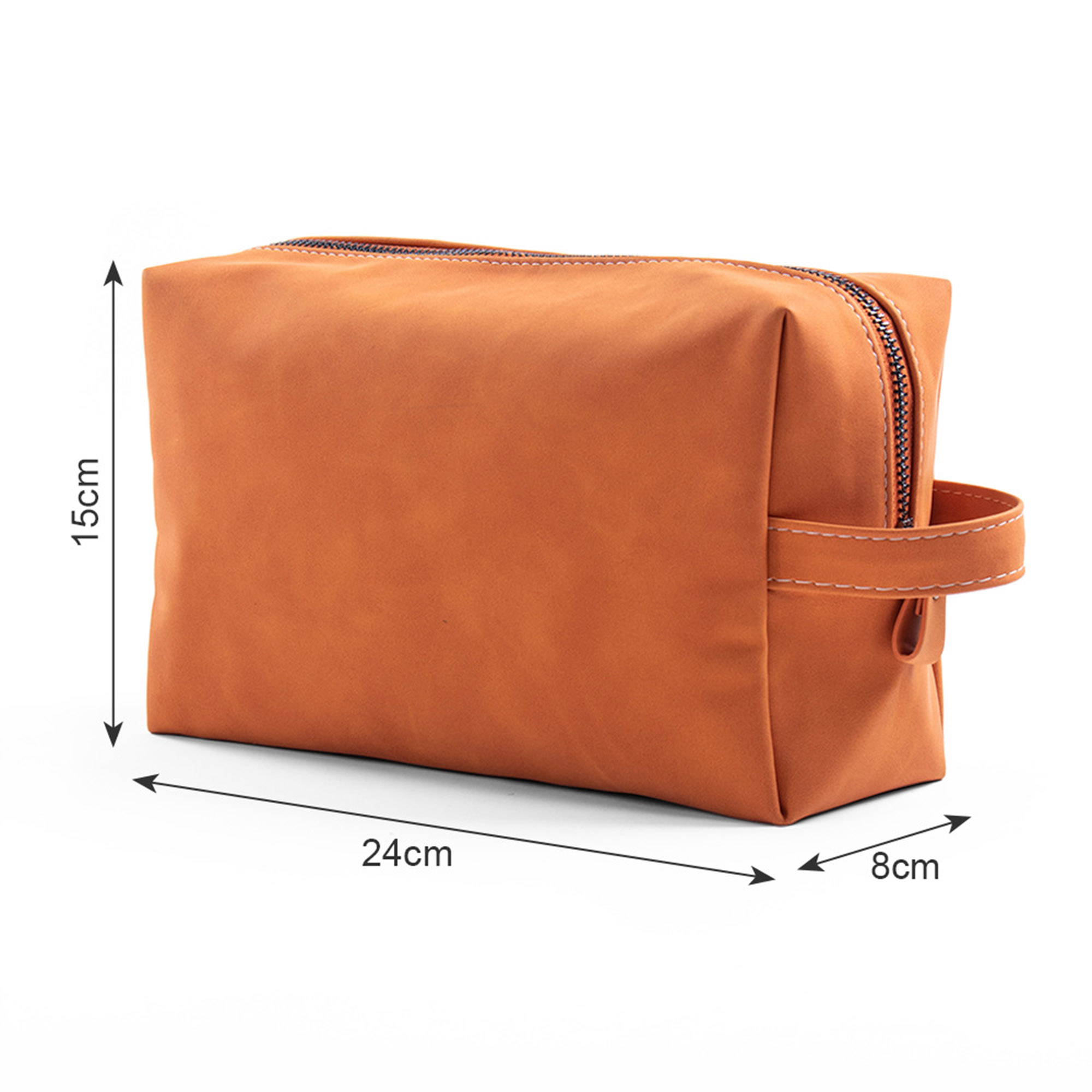 Vegan Leather Travel Toiletry Dopp Kit 3