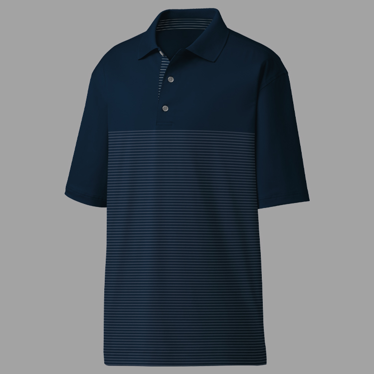 FootJoy ProDry Performance Lisle Engineered Pinstripe Polo 2