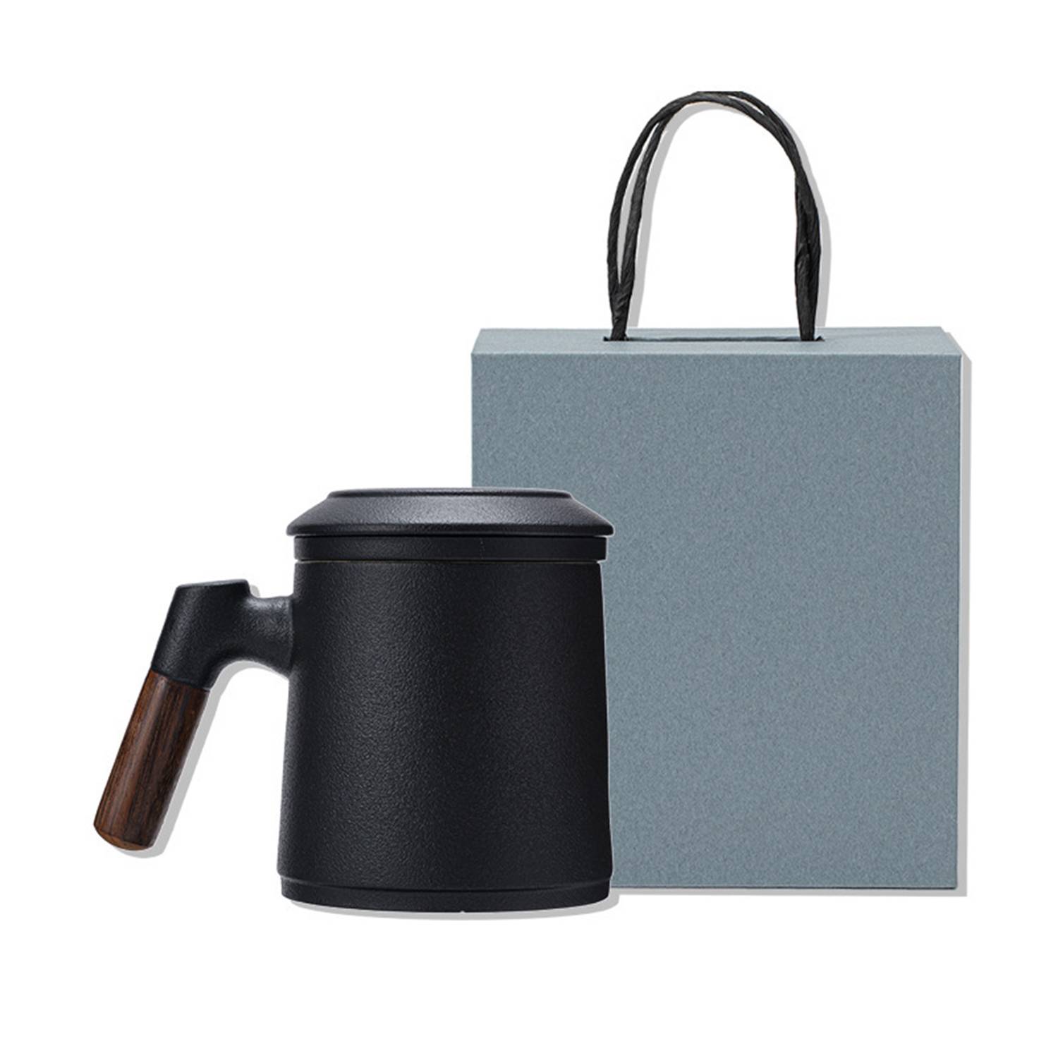 12 Oz Ceramic Tea Infuser Mug 13