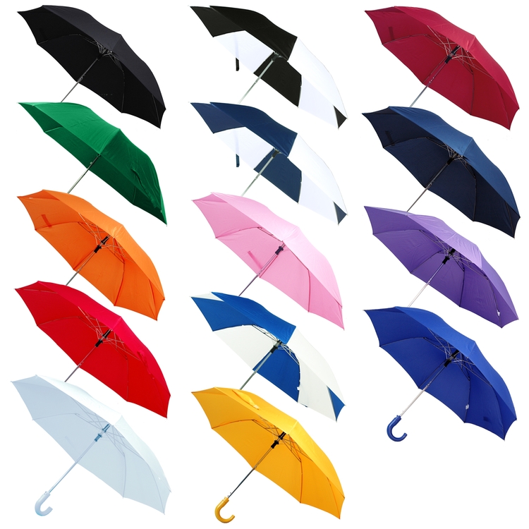 The 41" Auto Open Folding Umbrella with Hook Handle 6