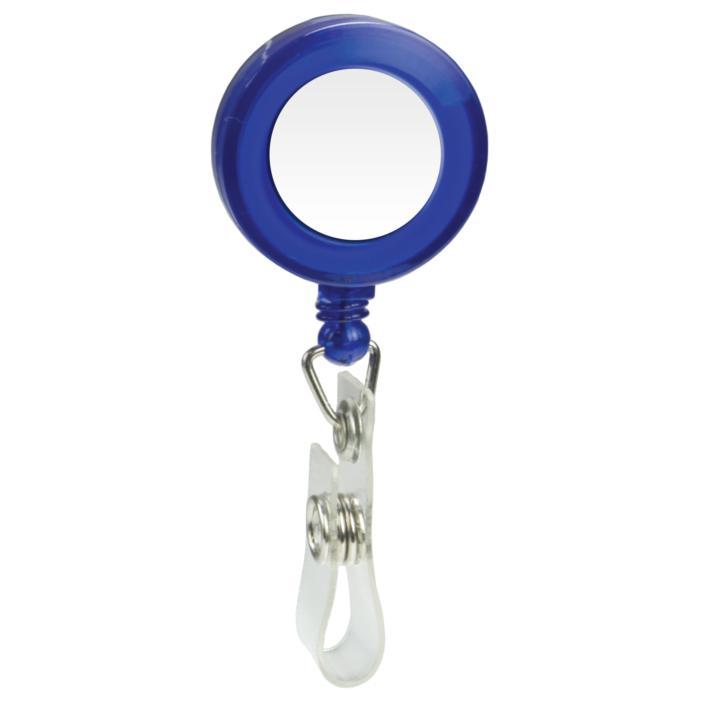 Domed Retractable Badge Holder (Round w/ Alligator Clip) 5