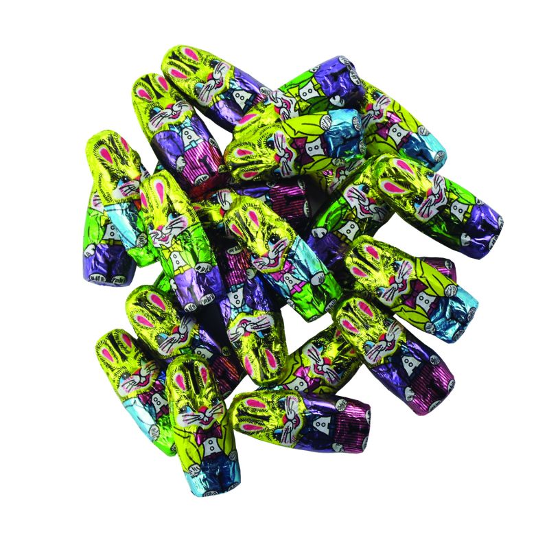 Wrapped Chocolate Bunnies - Bulk 1