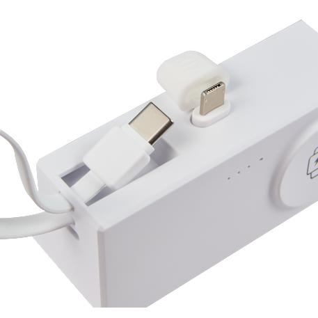 Hue Plus 5000 mAh Power Bank with Watch Charger 15