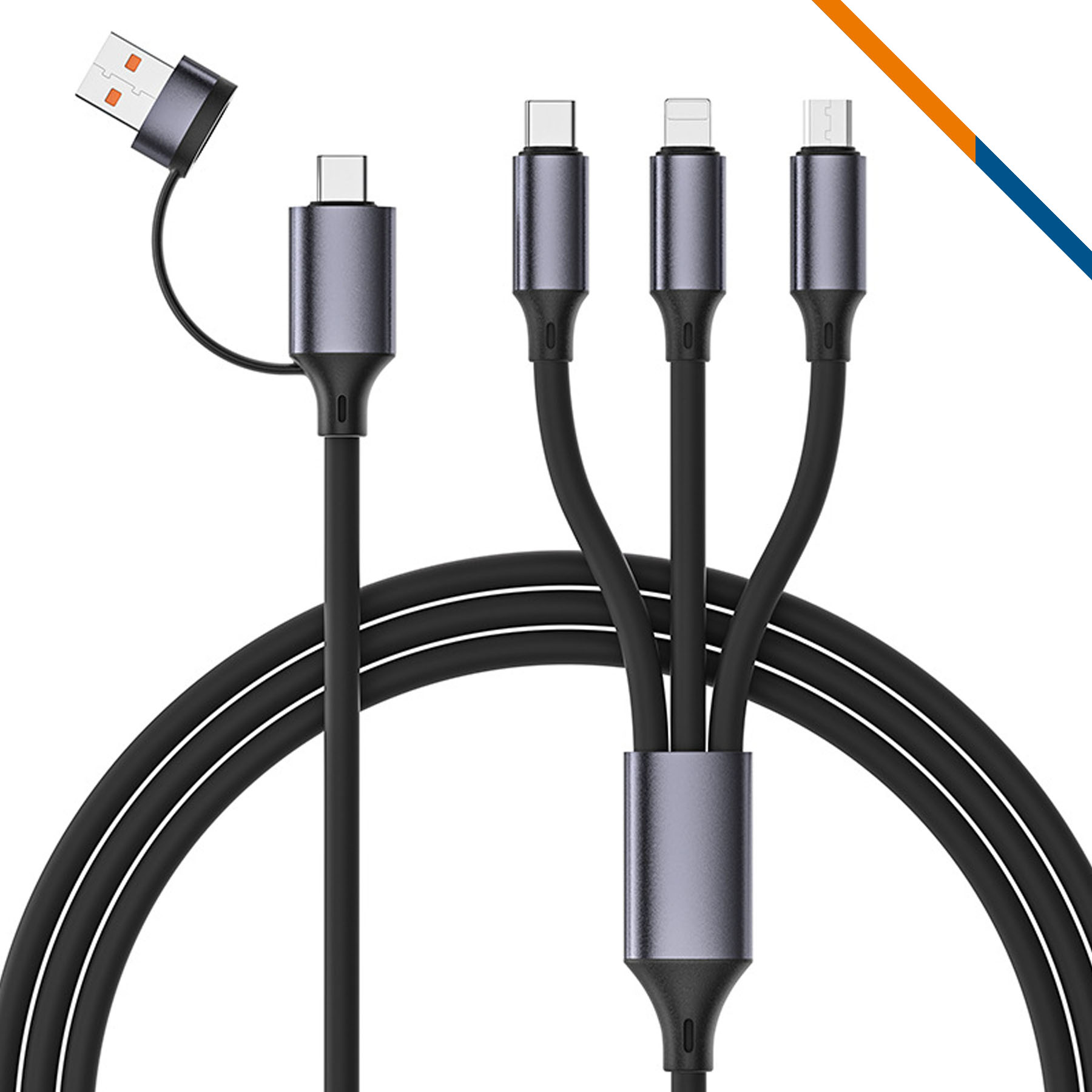SyncFast 5in1 Fast Charging Data Transfer Cable 9