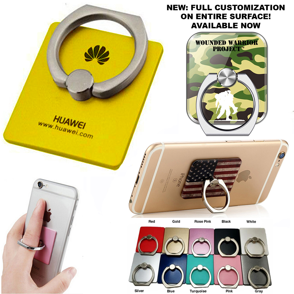 Washington Metal Adhesive Cell Phone Ring Grip Holder And Stand 7