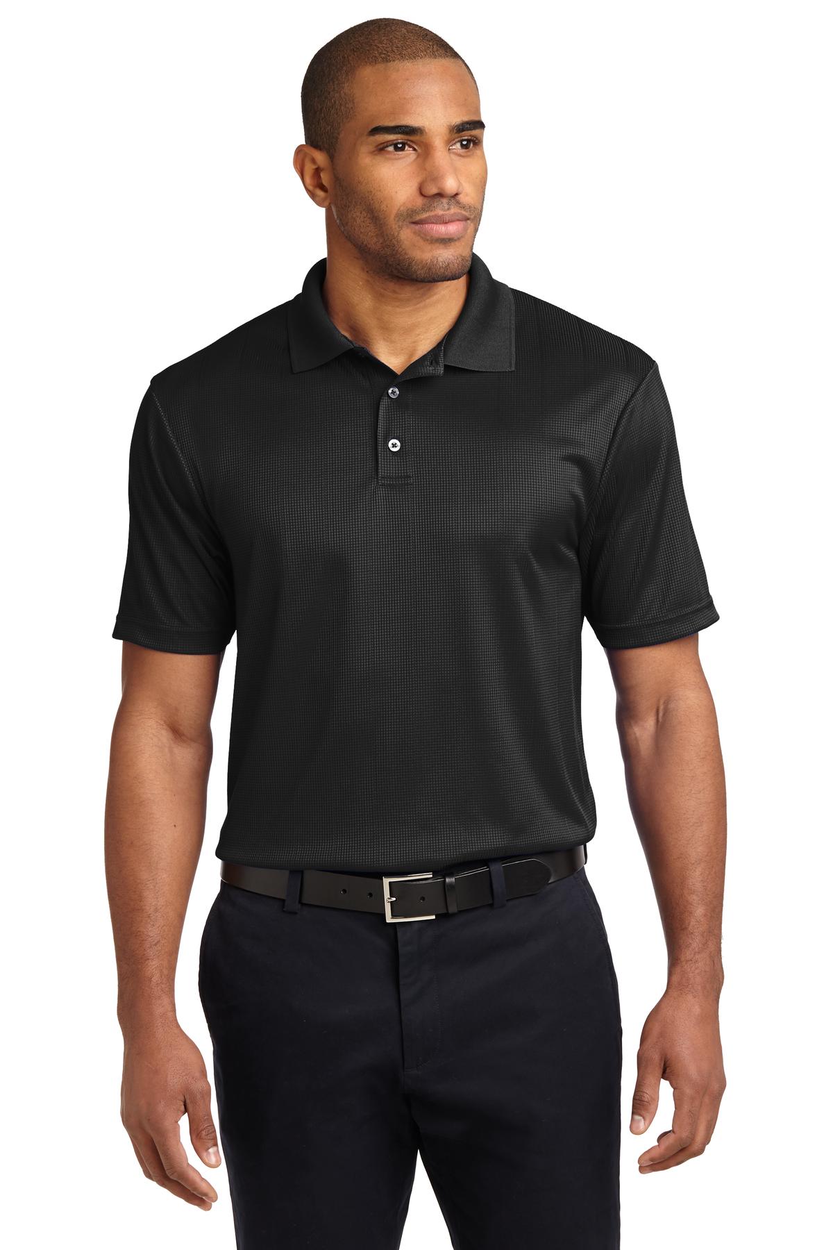 Port Authority® Performance Fine Jacquard Polo 9
