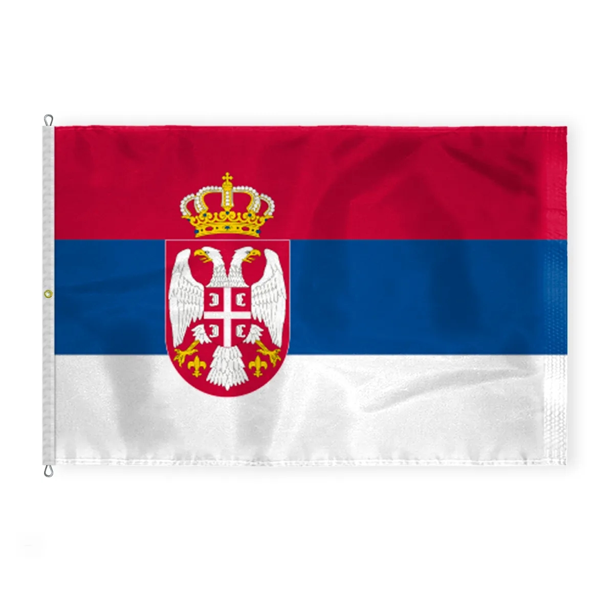 World Flag - Serbia With Seal 11
