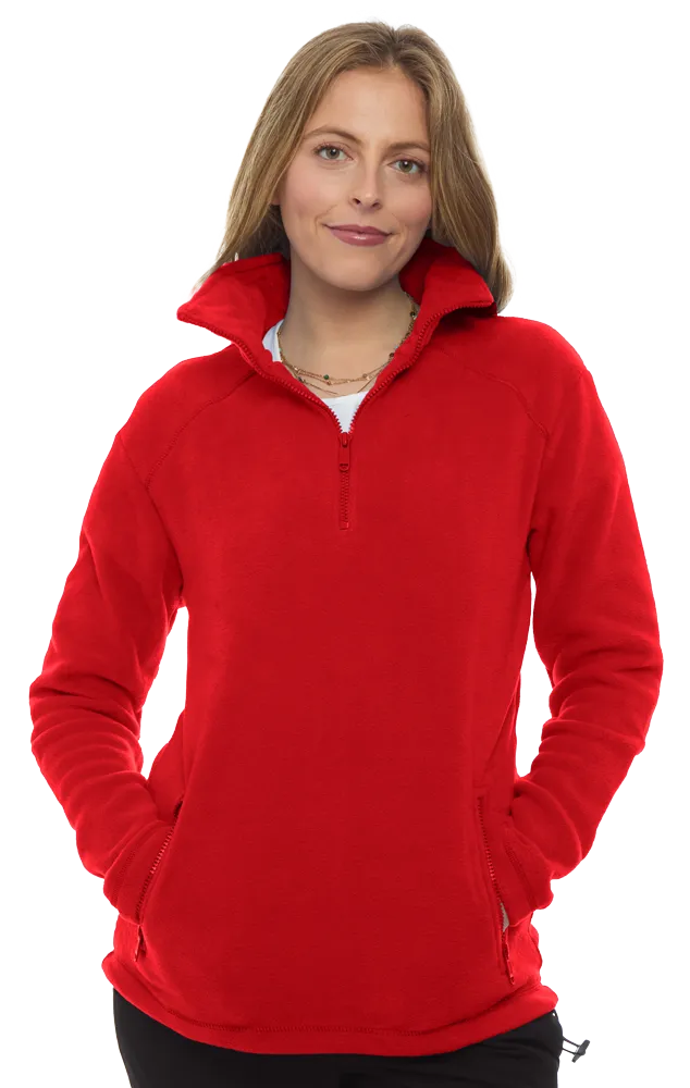 Adult Micro Fleece Zip Pullover 89