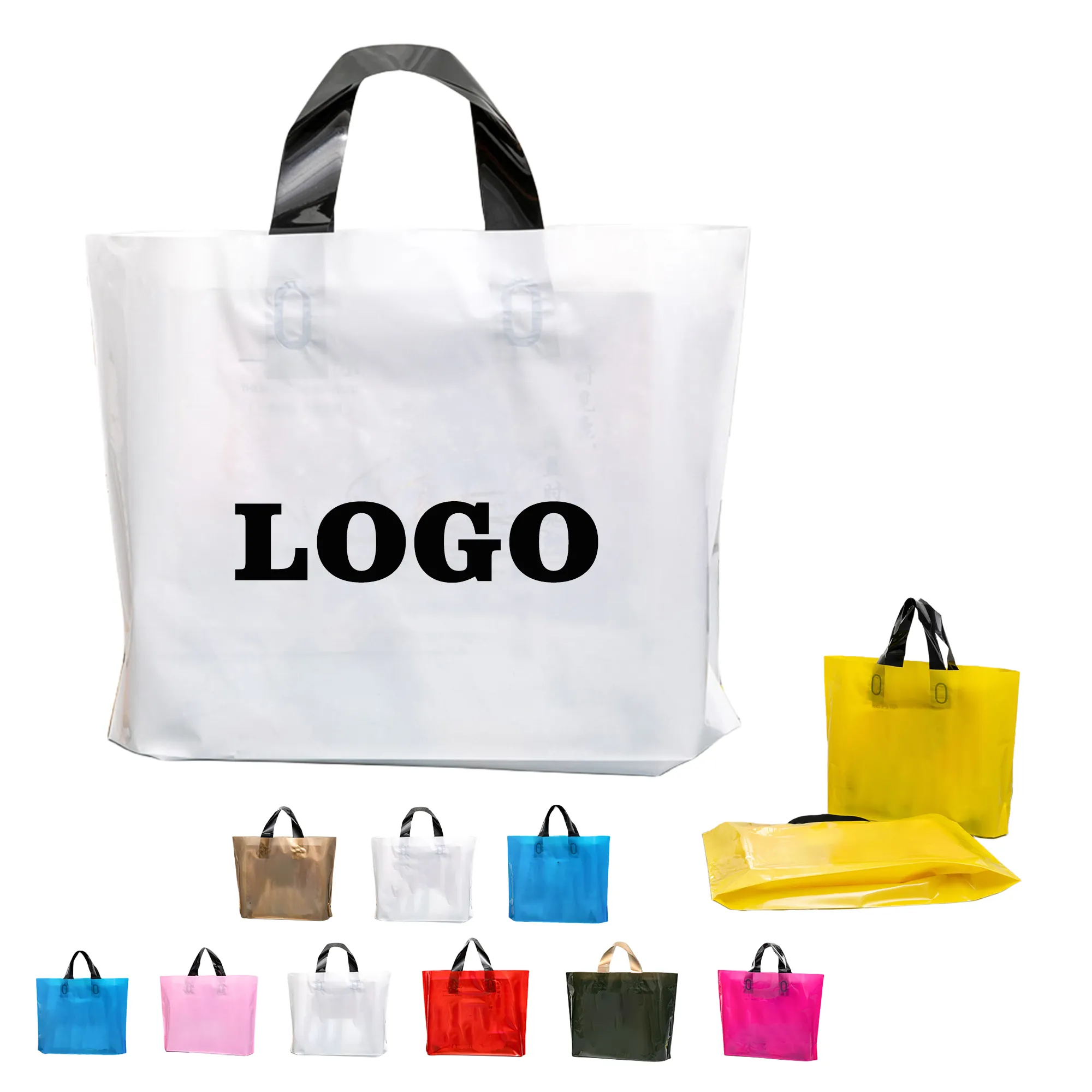 PE Plastic Handle Shopping Bag 1