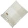Field & Co. 100% Organic Cotton Check Throw Blanke 50