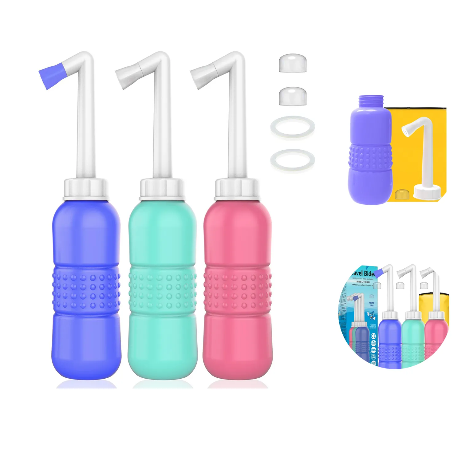 Portable Silicone Travel Waterpulse Bidet 1