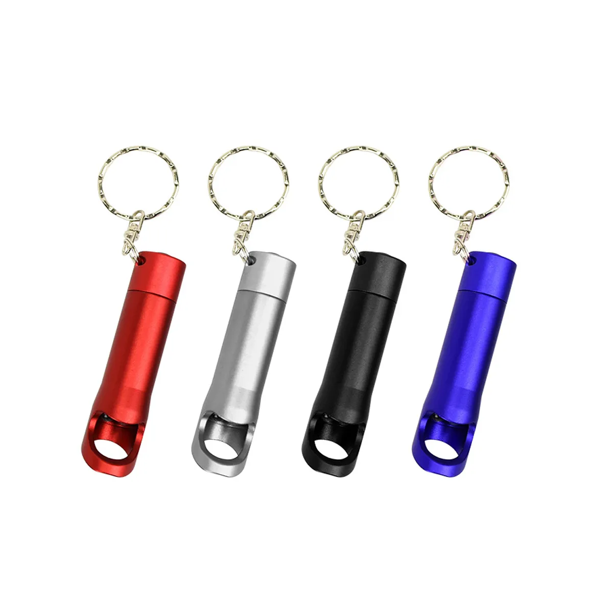 Mini LED Torch Compact Bottle Opener Keychain 3