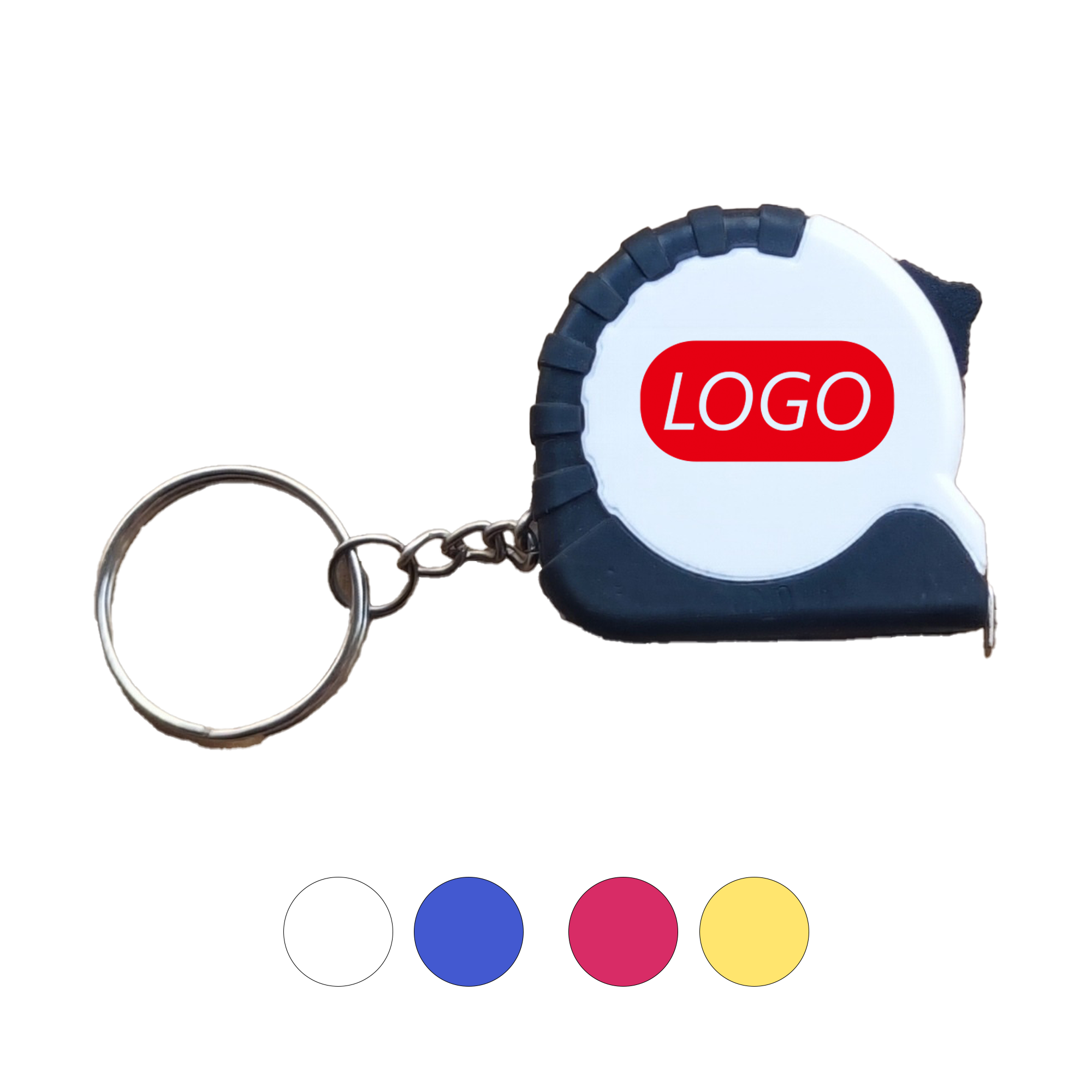 Portable  Pocket Keyring Tape Measure 1m/3ft MOQ 20 PCS 1