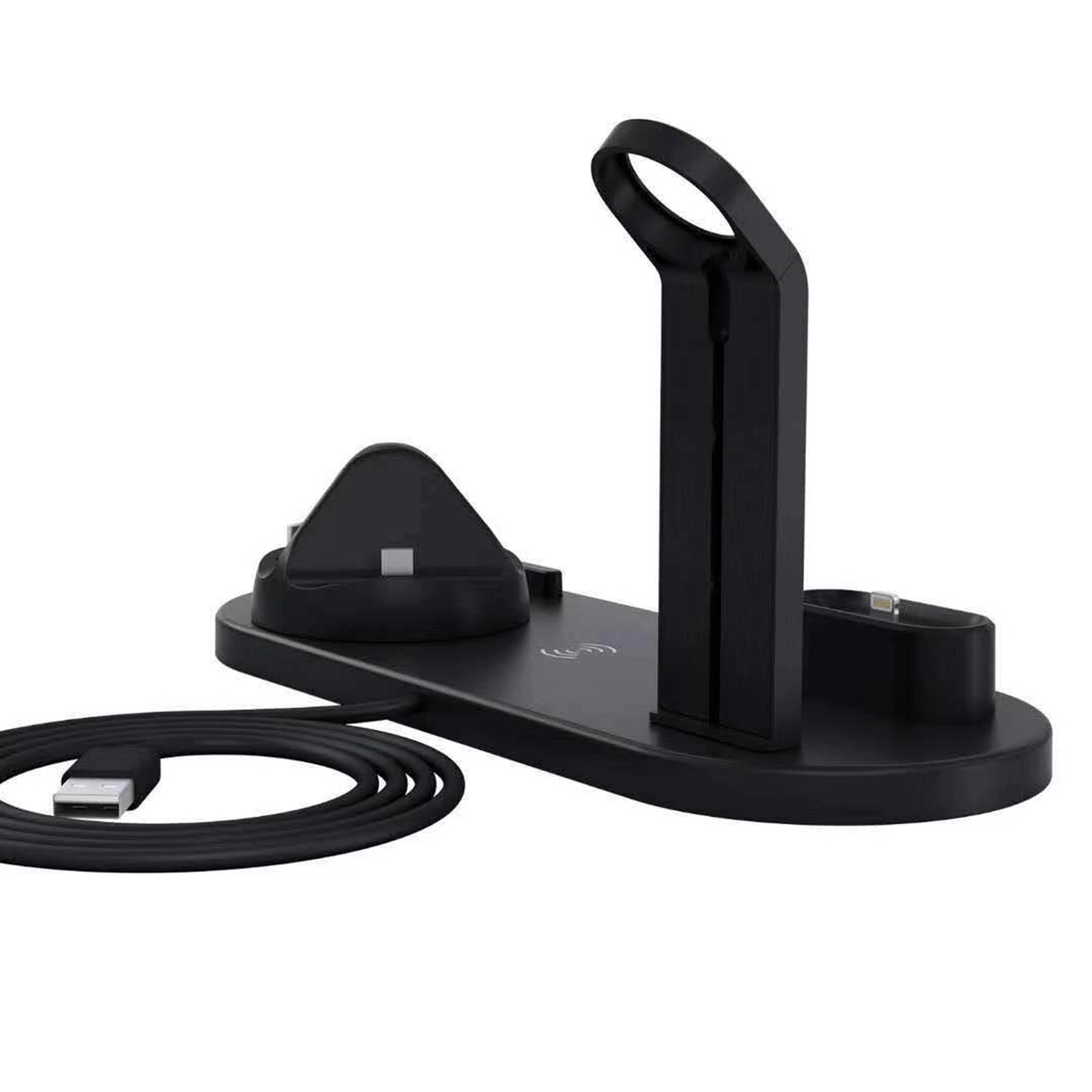 Wireless Charging Station for Cellphone Watch Earphone 9