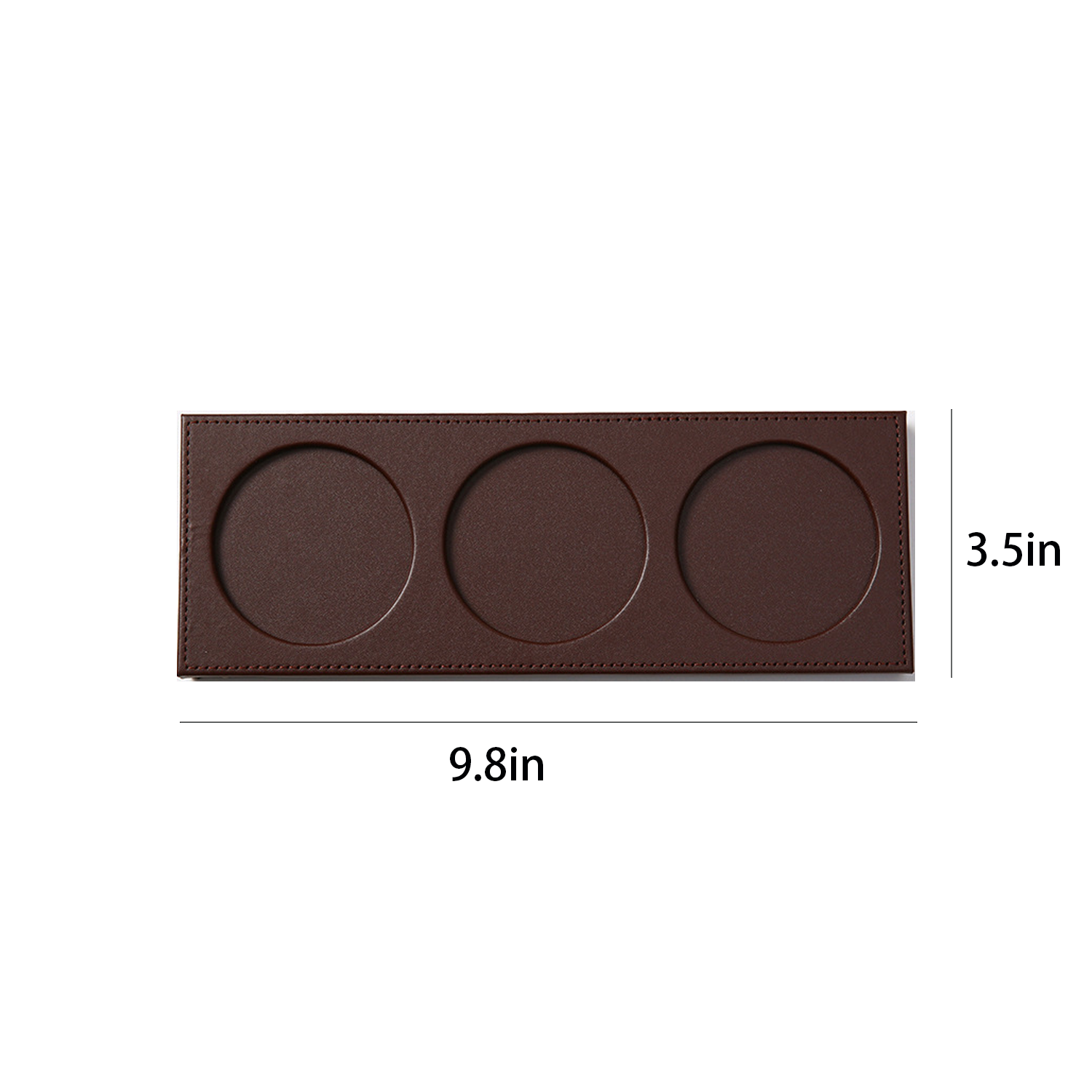 PU Leather Conference Coaster 2