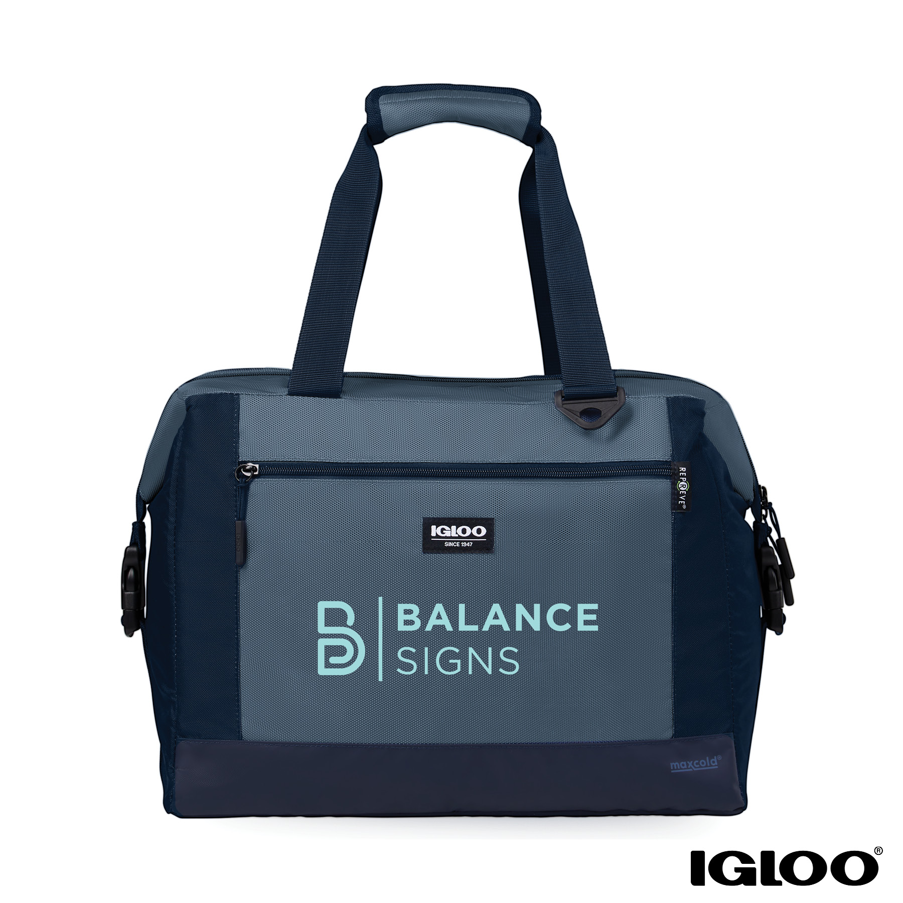 Igloo® MaxCold® Evergreen Snapdown 36-Can RPET Cooler Tote 16