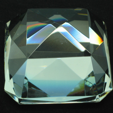 Square Shape Crystal Diamond Paperweight 2