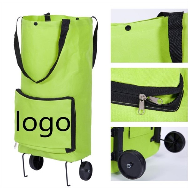 Foldable Back Band Multi Functional Wheel Bag 3