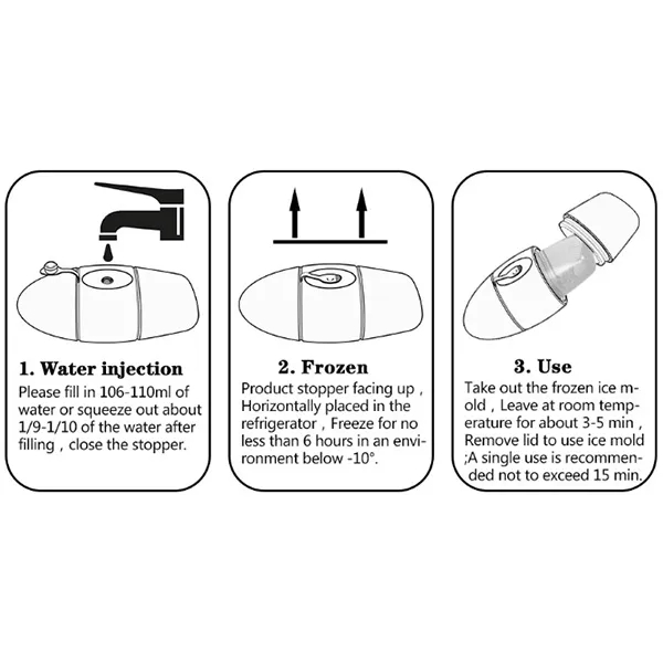 Silicone Facial Ice Roller 12